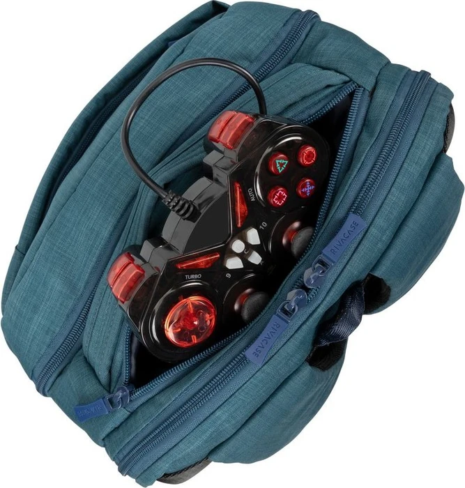 RivaCase 8365 Biscayne ECO 17.3" carry-on Laptop-Rucksack, blau
