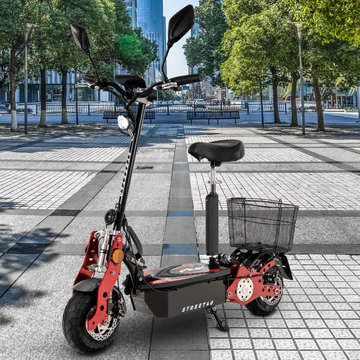eFlux Street 40 Elektro-Roller schwarz 35km/h