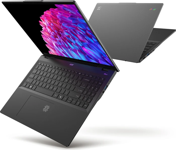 Acer Swift 16 AI OLED SF16-51-74C3, Ice Black, Core Ultra 7 256V, 16GB RAM, 1TB SSD, DE