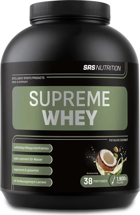 SRS Supreme Whey Pistazie/Kokos 1.9kg