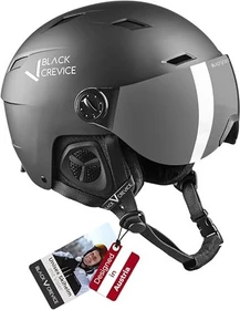 Black Crevice Kirchberg Helm schwarz