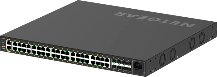 Netgear AV Line M4250 Rackmount Gigabit Managed Switch, 40x RJ-45, 8x SFP+, 960W PoE+
