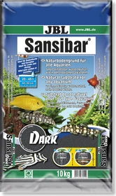JBL Sansibar DARK Bodengrund für Süßwasser und Meerwasser-Aquarien, 5kg