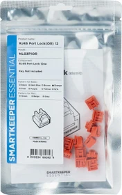 SmartKeeper RJ-45 Portblocker, Essential Basic, NL03, orange, 12er-Pack