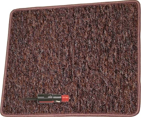Pro Car Heizteppich mit Antirutschbelag 12V 60x70cm, orange-grau