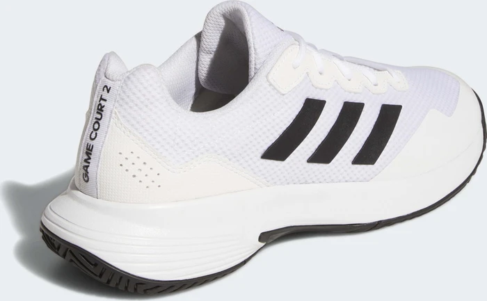 adidas Gamecourt 2.0 cloud white/core black (Herren)