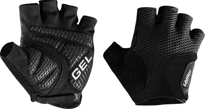 Löffler Bike Gel Fahrradhandschuhe schwarz
