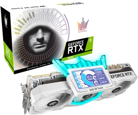 KFA2 GeForce RTX 3090 HOF Premium, 24GB GDDR6X, HDMI, 3x DP