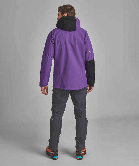 Ortovox Seceda 3L Funktionsjacke purple pop (Herren)