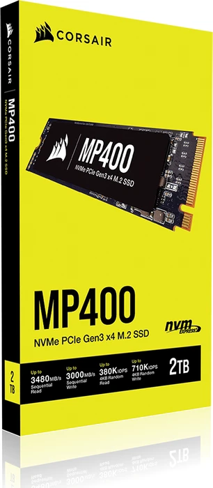 Corsair MP400 2TB, M.2 2280 / M-Key / PCIe 3.0 x4