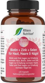 R(h)ein Nutrition Biotin + Zink + Selen Kapseln, 120 Stück