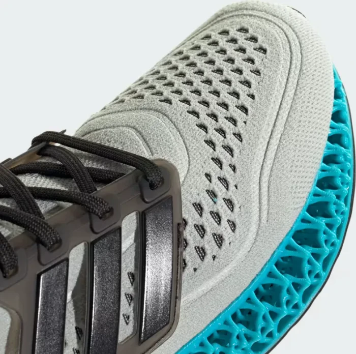 adidas Ultra 4DFWD wonder silver/core black/lucid cyan (Herren)