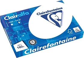 Clairefontaine Clairalfa Universalpapier hochweiß, A3, 160g/m², 250 Blatt