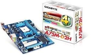GIGABYTE GA-A75M-D2H (AMD FM1)