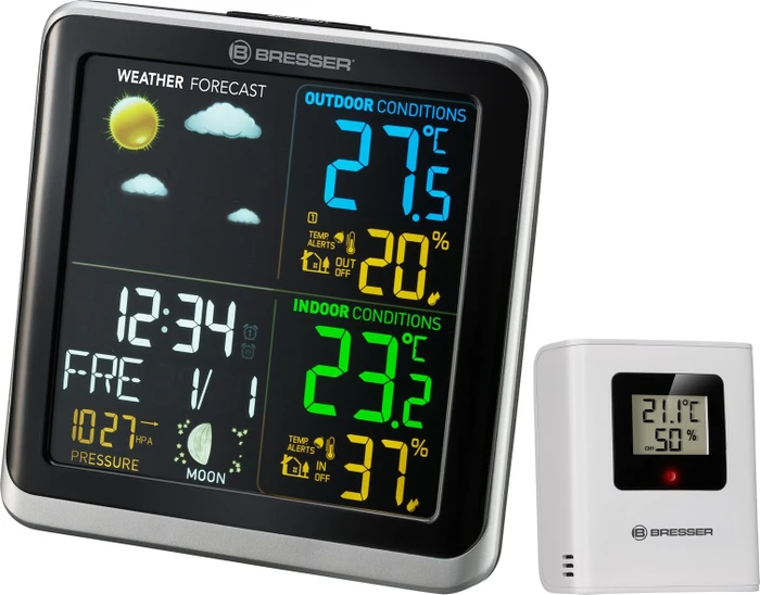 Bresser ClimaTemp TB Funkwetterstation, digital