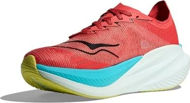 Hoka Mach X 2 grapefruit/electric coral (Damen)