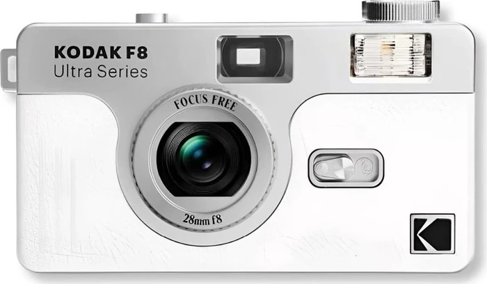 Kodak Ultra F8 35mm Film Kamera Weiß