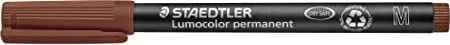 Staedtler Lumocolor 317 permanent braun, 10er-Pack