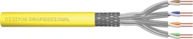 Digitus Professional Twisted-Pair Simplex Verlegekabel Dca, Cat7a, S/FTP, ohne Stecker, 1000m, gelb