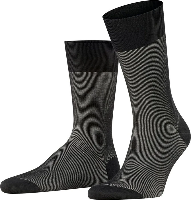 Falke Fine Shadow Socken schwarz (Herren)