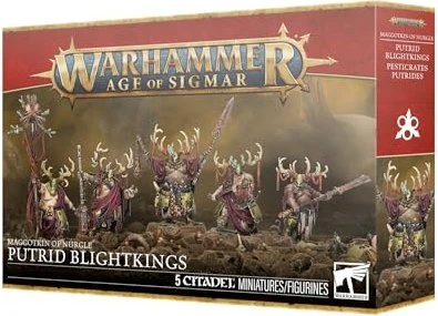 Games Workshop Warhammer Age of Sigmar - Maggotkin of Nurgle - Putrid Blightkings