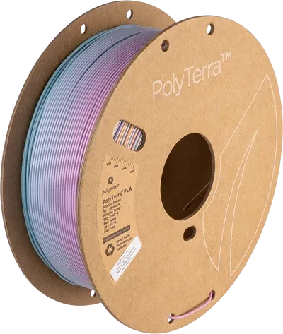 Polymaker Panchroma PLA Gradient matt, Pastel Rainbow, Spule, 1.75mm, 1.00kg