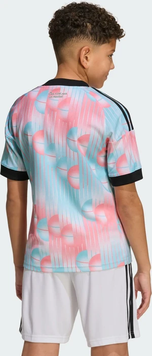 adidas FIFA WM 2026 Belgien Auswärtstrikot kurzarm frozen blue (Junior)