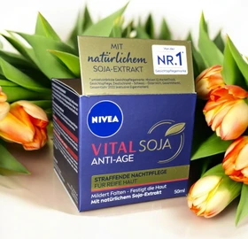 Nivea Visage Vital Teint Optimal Anti-Age Nachtpflege, 50ml