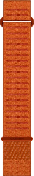 Garmin ComfortFit Quickfit Ersatzarmband Nylon 22mm lang autumn orange