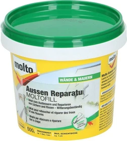molto Moltofill Außen Reparatur Fertigspachtelmasse, 500g