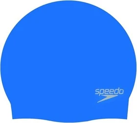 Speedo Silikon Badekappe neon blue