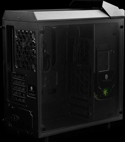 DeepCool Gamer Storm Baronkase Liquid schwarz, Glasfenster