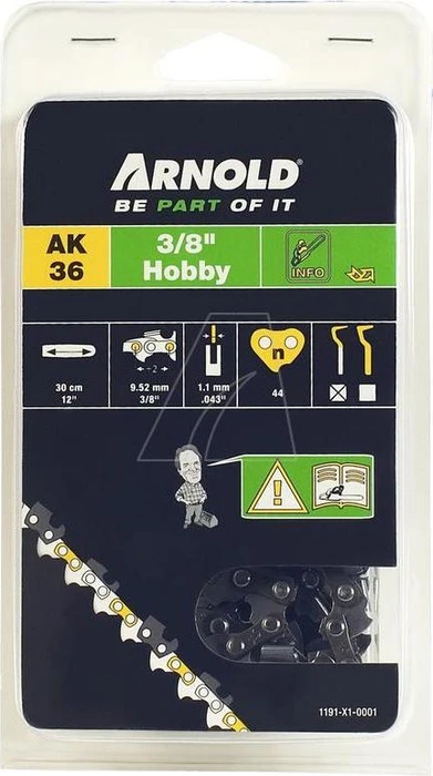 Arnold Sägekette, 30cm, 1.1mm, 3/8"