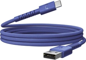 Fresh 'n Rebel FlexWave USB-A to USB-C Cable 2m True Blue