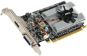 MSI GeForce 210, N210-MD1G, 1GB DDR2, DVI, HDMI