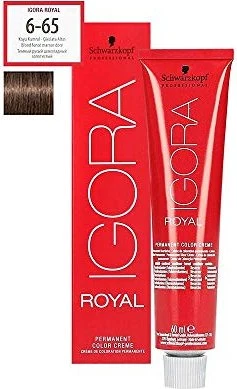 Schwarzkopf Igora Royal Haarfarbe 6/65 dunkelblond schoko gold, 60ml
