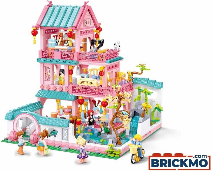 Sluban Girl's Dream Chinese Style Villa 1