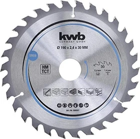 kwb M69 HM Kreissägeblatt 30Z, 190x1.4x30mm, 1 Stück