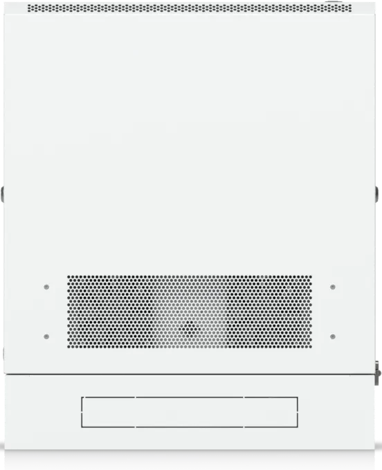 Ubiquiti 12U Rack Cabinet, 19" Wandgehäuse 12HE, Glastür, weiß, 720mm tief