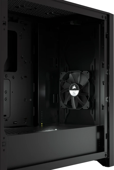 Corsair 4000D, schwarz, Glasfenster