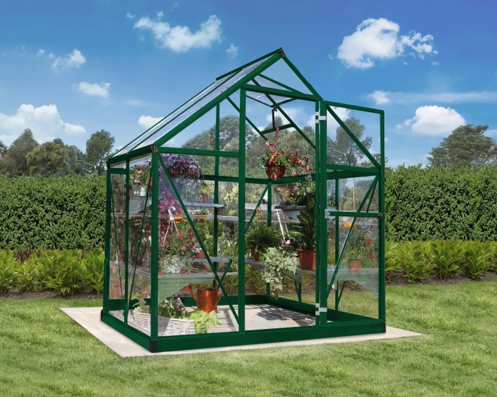 Palram Canopia Harmony 6x4 Gewächshaus grün