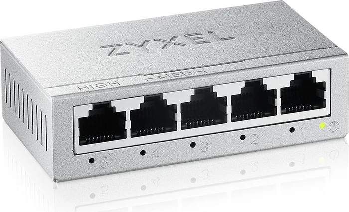 Zyxel GS-100 Desktop Gigabit Switch, 5x RJ-45