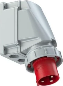 PCE CEE-Wandgerätestecker 63A 3p 9h IP67 POWER TWIST