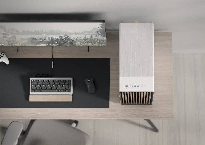 Fractal Design North XL Chalk White TG Clear, Glasfenster