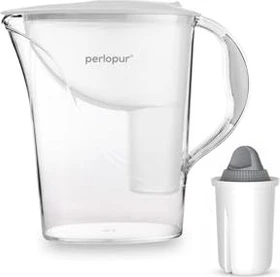 PearlCo Standard Tischwasserfilter inkl. Kartusche classic protect+ weiß