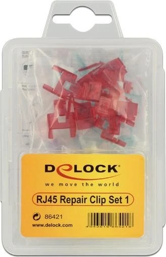 DeLOCK RJ-45 Reparatur Clip Set 1