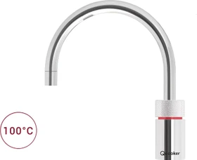 Quooker Nordic Round single tap Combi+ verchromt glänzend