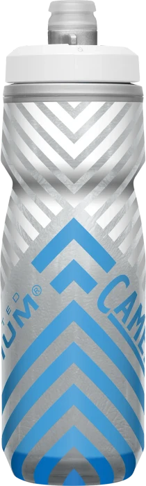 CamelBak Podium Chill Isolierflasche 620ml grey blue stripe