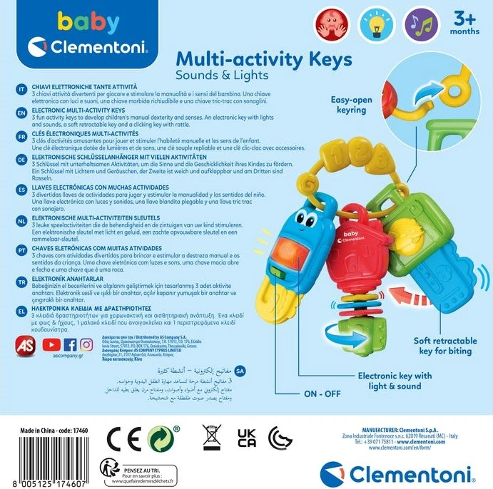 Clementoni Elektronische Schlüssel