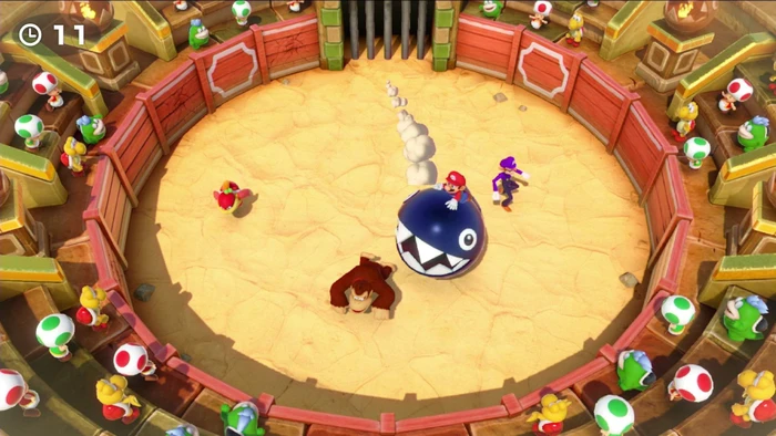 Super Mario Party inkl. Joy-Con Controller pastell violett/pastell grün (Switch)